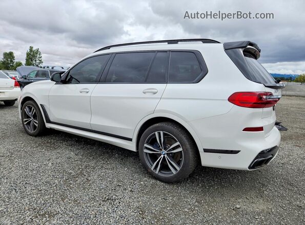 5UXCX4C56KLS36014 2019 BMW X7 Белый Задняя левая четверть