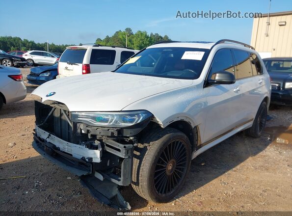 5UXCX4C5XKLB39451 2019 BMW X7 White Передня ліва чверть