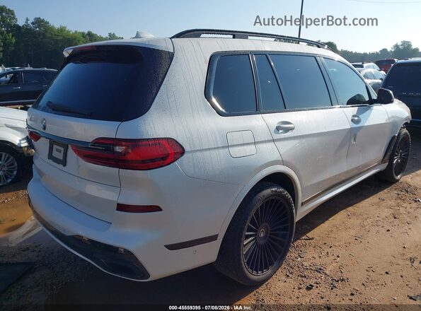 5UXCX4C5XKLB39451 2019 BMW X7 White Задня права чверть