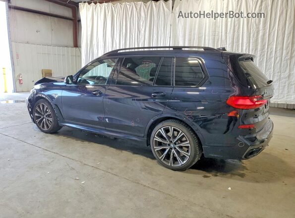 5UXCX6C01N9L67322 2022 BMW X7 Black Հետևի ձախ