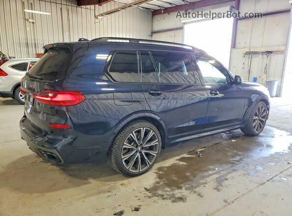 5UXCX6C01N9L67322 2022 BMW X7 Black Հետևի աջ