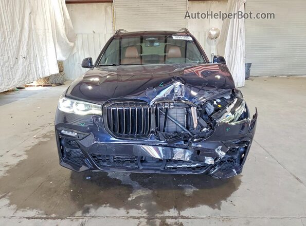 5UXCX6C01N9L67322 2022 BMW X7 Black Դիմացի տեսք
