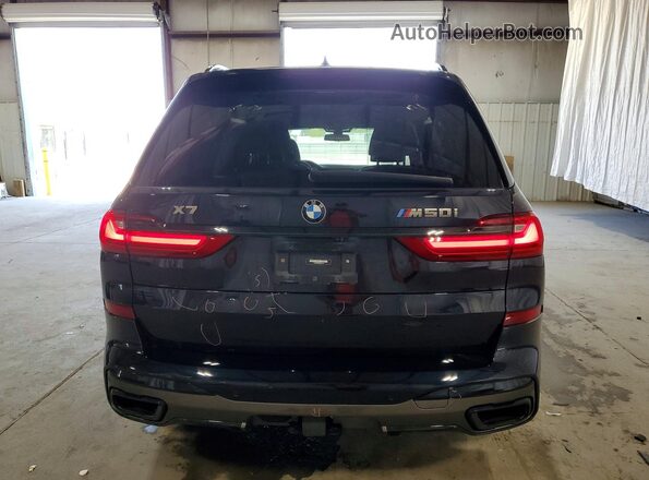 5UXCX6C01N9L67322 2022 BMW X7 Black Հետևի տեսք