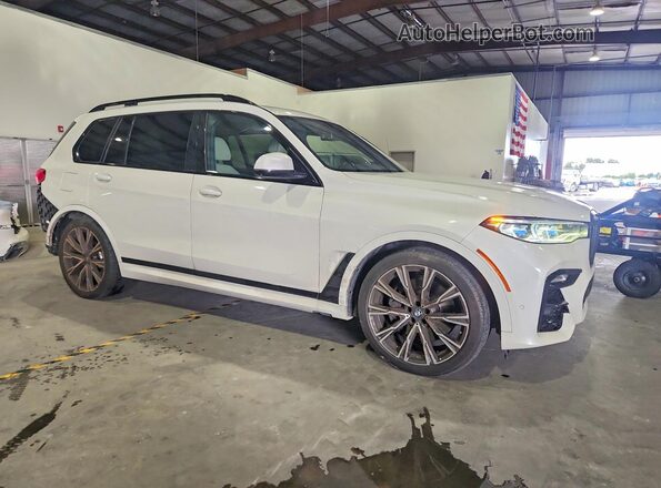 5UXCX6C02N9J96015 2022 BMW X7 White Delantero derecho