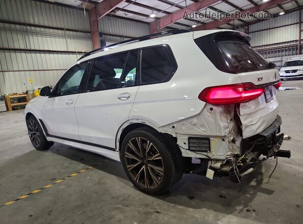 5UXCX6C02N9J96015 2022 BMW X7 White Trasero izquierdo