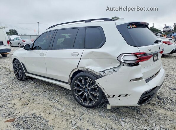 5UXCX6C04N9J84321 2022 BMW X7 White Հետևի ձախ