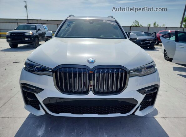 5UXCX6C09N9J04849 2022 BMW X7 White Front view