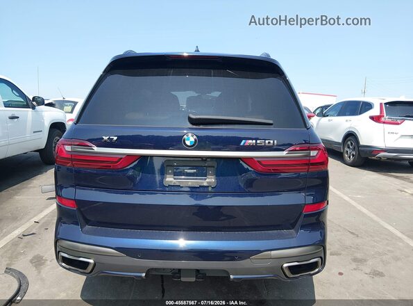 5UXCX6C0XN9J40341 2022 BMW X7 Blue 