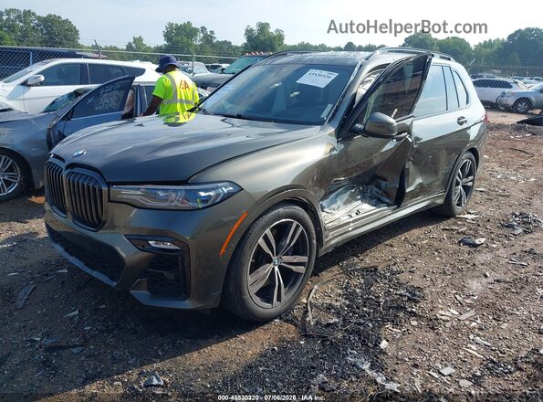 5UXCX6C0XN9L50647 2022 BMW X7 Gray Передня ліва чверть