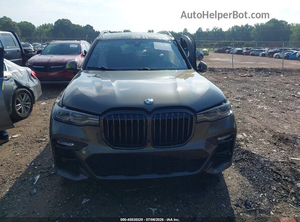 5UXCX6C0XN9L50647 2022 BMW X7 Gray Вид щитка приладів