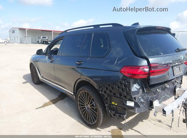 5UXCX6C18M9F67950 2021 BMW ALPINA Синий Задняя левая четверть