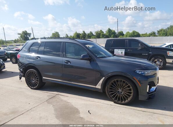 5UXCX6C18M9F67950 2021 BMW ALPINA Синий Панорамный вид салона 360°