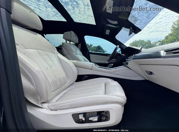 5UXCY4C02M9D86075 2021 BMW X6 Gray Սալոնի դիմացի տեսք