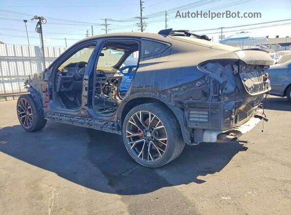 5UXCY4C08M9F11791 2021 BMW X6 Black Задня ліва чверть