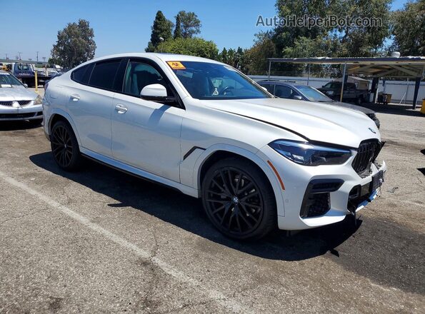 5UXCY6C01P9P02899 2023 BMW X6 White Առջևի աջ