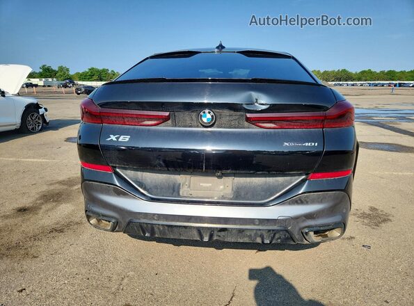 5UXCY6C02P9R83286 2023 BMW X6 Gray Հետևի տեսք