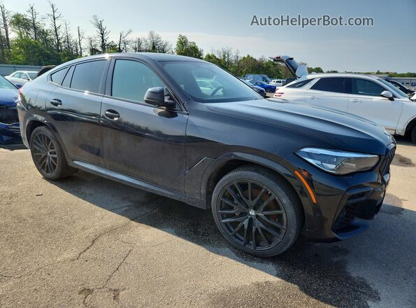 5UXCY6C02P9R83286 2023 BMW X6 Gray Առջևի աջ
