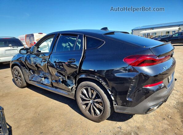 5UXCY6C04P9P85163 2023 BMW X6 Black Tył lewy