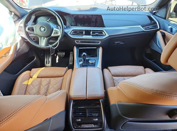 5UXCY6C04P9P85163 2023 BMW X6 Black Widok deski rozdzielczej