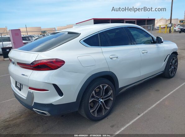 5UXCY6C05N9J51972 2022 BMW X6 White Rear right