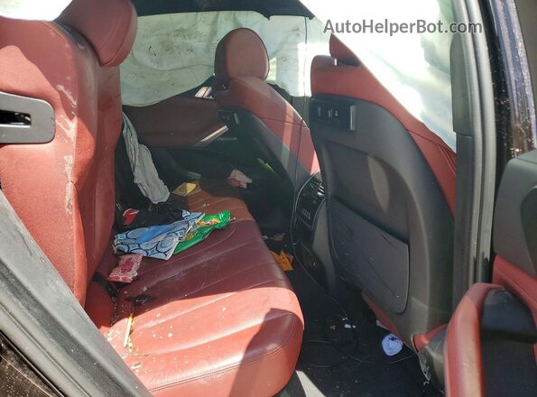 5UXCY6C05N9L38113 2022 BMW X6 Черный Вид задней части салона