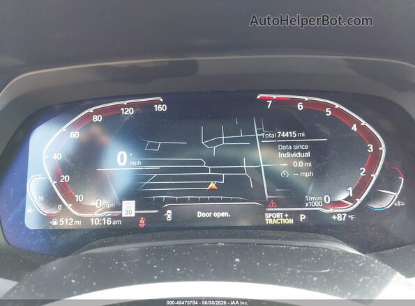 5UXCY6C06M9E93643 2021 BMW X6 Black უკანა სავარძლების ხედი