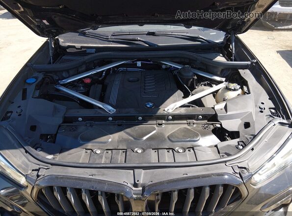 5UXCY6C06N9M42450 2022 BMW X6 Black Vista trasera