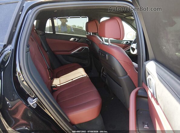 5UXCY6C06N9M42450 2022 BMW X6 Black Vista de la etiqueta del VIN
