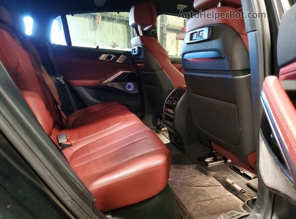 5UXCY6C07N9M14379 2022 BMW X6 Black Widok tylnych siedzeń