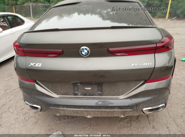5UXCY6C07P9N47002 2023 BMW X6 Green Панорамний вид салону 360°