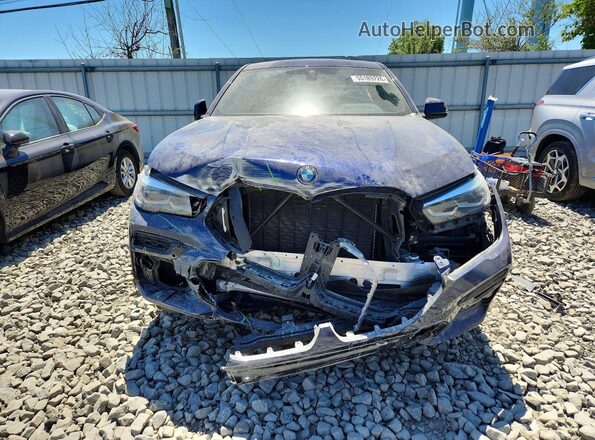 5UXCY6C08N9K30133 2022 BMW X6 Blue Front view