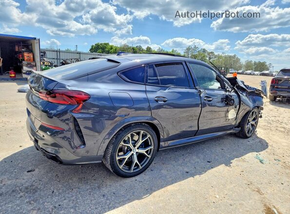 5UXCY6C0XL9D54551 2020 BMW X6 Charcoal Tył prawy
