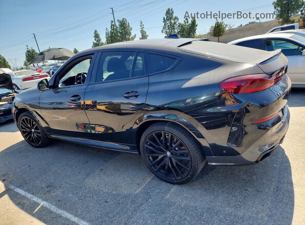5UXCY8C02L9D51073 2020 BMW X6 Black უკანა მარცხენა