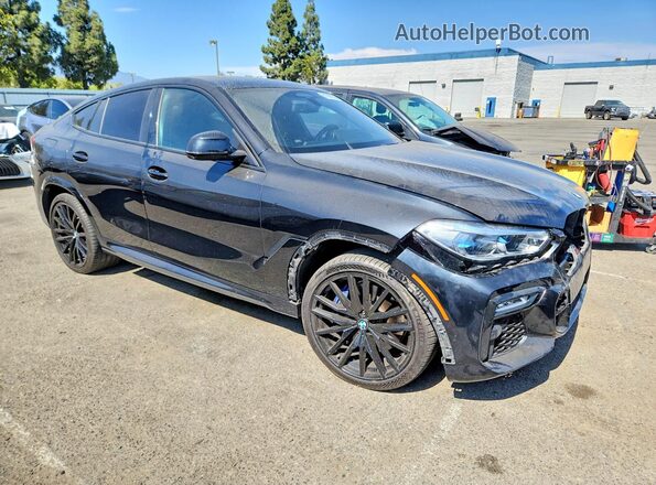 5UXCY8C02L9D51073 2020 BMW X6 Black წინა მარჯვენა