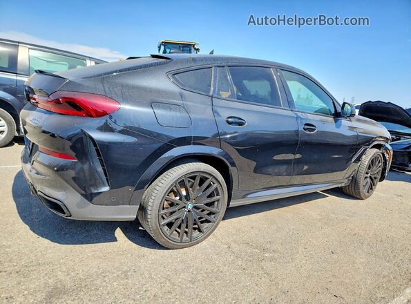 5UXCY8C02L9D51073 2020 BMW X6 Black უკანა მარჯვენა