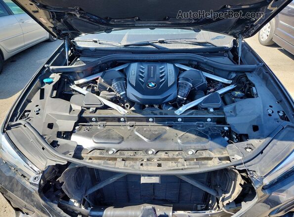5UXCY8C02L9D51073 2020 BMW X6 Black უკანა სალონის ხედი