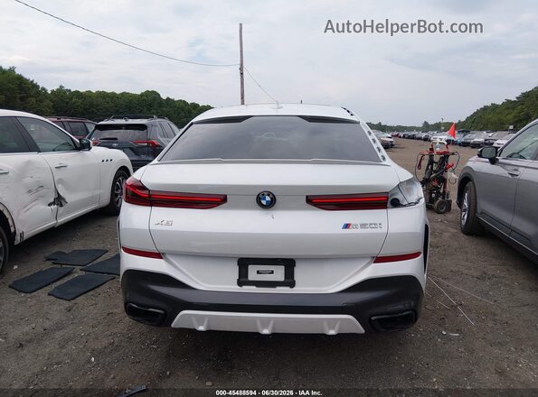 5UXCY8C02M9F92021 2021 BMW X6 White 