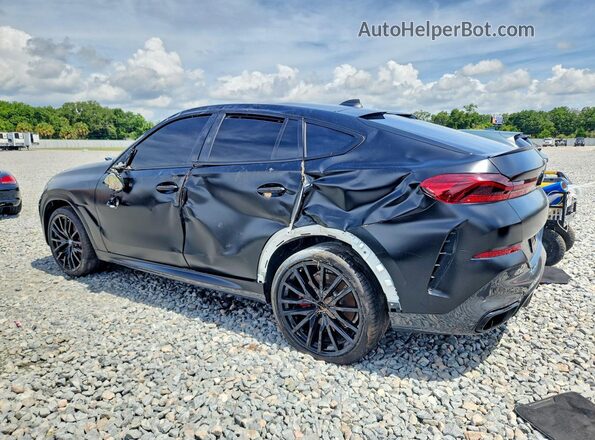 5UXCY8C02N9K45397 2022 BMW X6 Black უკანა მარცხენა