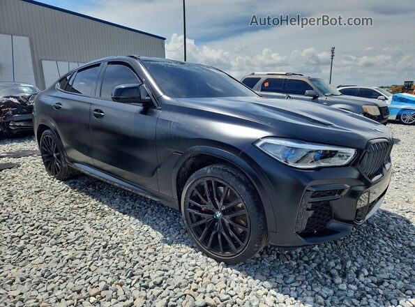 5UXCY8C02N9K45397 2022 BMW X6 Black წინა მარჯვენა