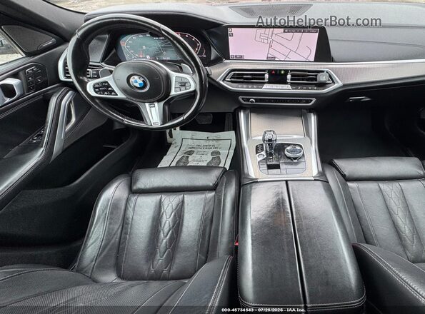 5UXCY8C09M9E51267 2021 BMW X6 Red Вид наклейки з VIN-кодом
