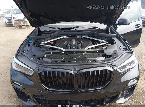 5UXJU2C50KLN64792 2019 BMW X5 Black Widok z tyłu