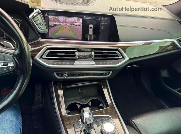 5UXJU2C51KLN65059 2019 BMW X5 Black Widok tylnych siedzeń