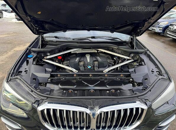5UXJU2C51KLN65059 2019 BMW X5 Black Widok deski rozdzielczej