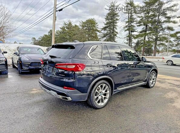 5UXJU2C51KLN65059 2019 BMW X5 Black Tył prawy
