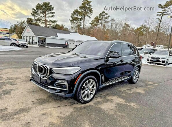 5UXJU2C51KLN65059 2019 BMW X5 Black Tył lewy