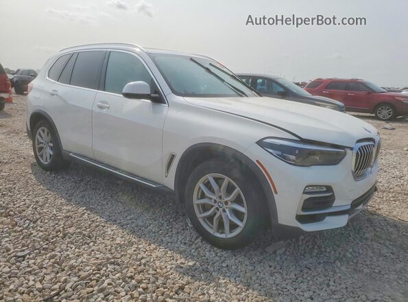 5UXJU2C51KLN66700 2019 BMW X5 White Առջևի աջ