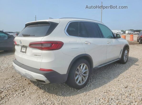5UXJU2C51KLN66700 2019 BMW X5 White Հետևի աջ