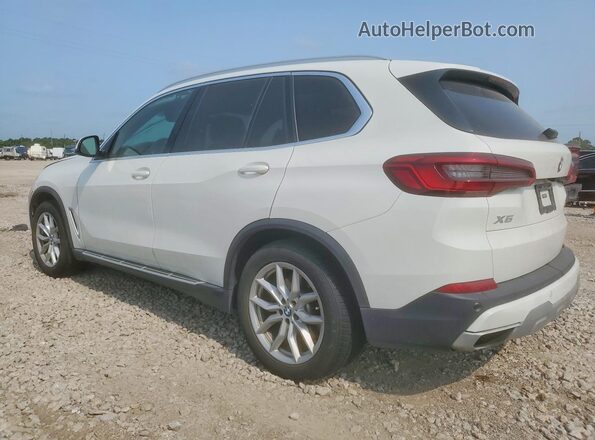 5UXJU2C51KLN66700 2019 BMW X5 White Հետևի ձախ