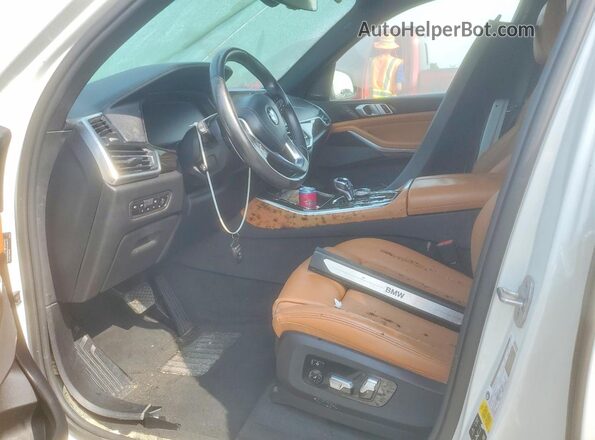 5UXJU2C51KLN66700 2019 BMW X5 White Սալոնի դիմացի տեսք