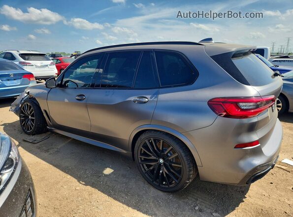 5UXJU2C52KLN65250 2019 BMW X5 Gray Задня ліва чверть